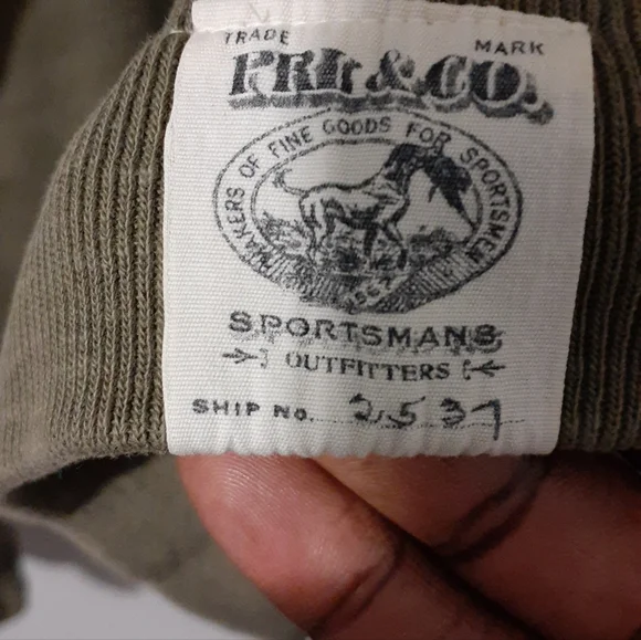 Polo Ralph Lauren Mens XL Olive  Sportsman Knit Lined Pullover Sweater Crew Neck - Picture 4 of 10